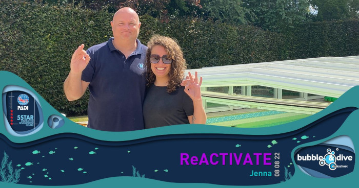 Proficiat Jenna! ReActivate