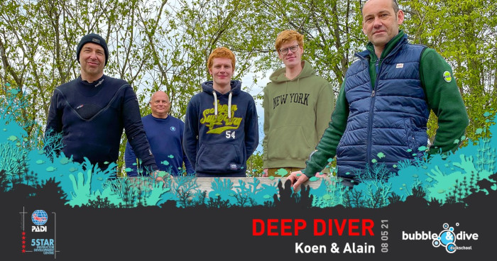 Deep Diver Koen en Alain