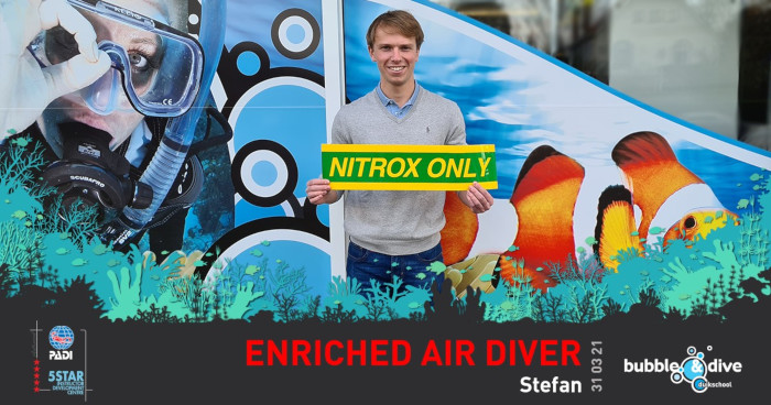 Enriched Air Diver Stefan