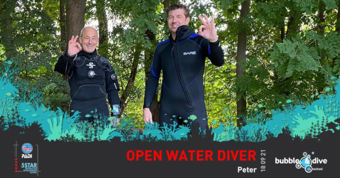 Open Water Diver Peter