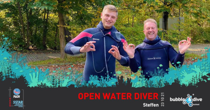 Open Water Diver Steffen