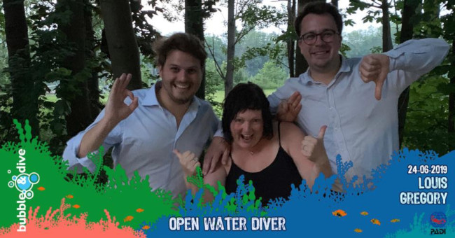 Proficiat Gregory en Louis met het behalen van jullie PADI Open Water Diver brevet!