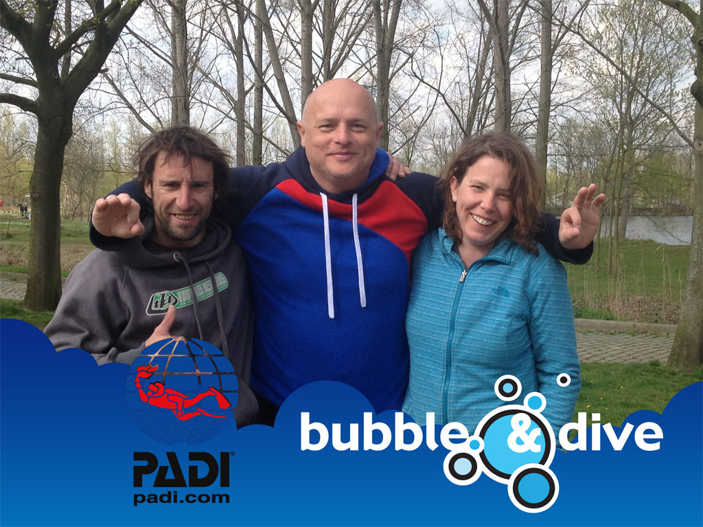 Proficiat Koen en Caroline met het behalen van jullie Open Water Diver brevet!