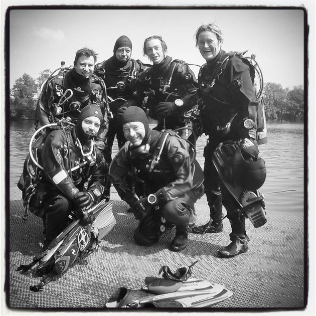 Proficiat Robbe en Georgy met het behalen van jullie PADI Drysuit Specialty brevet!