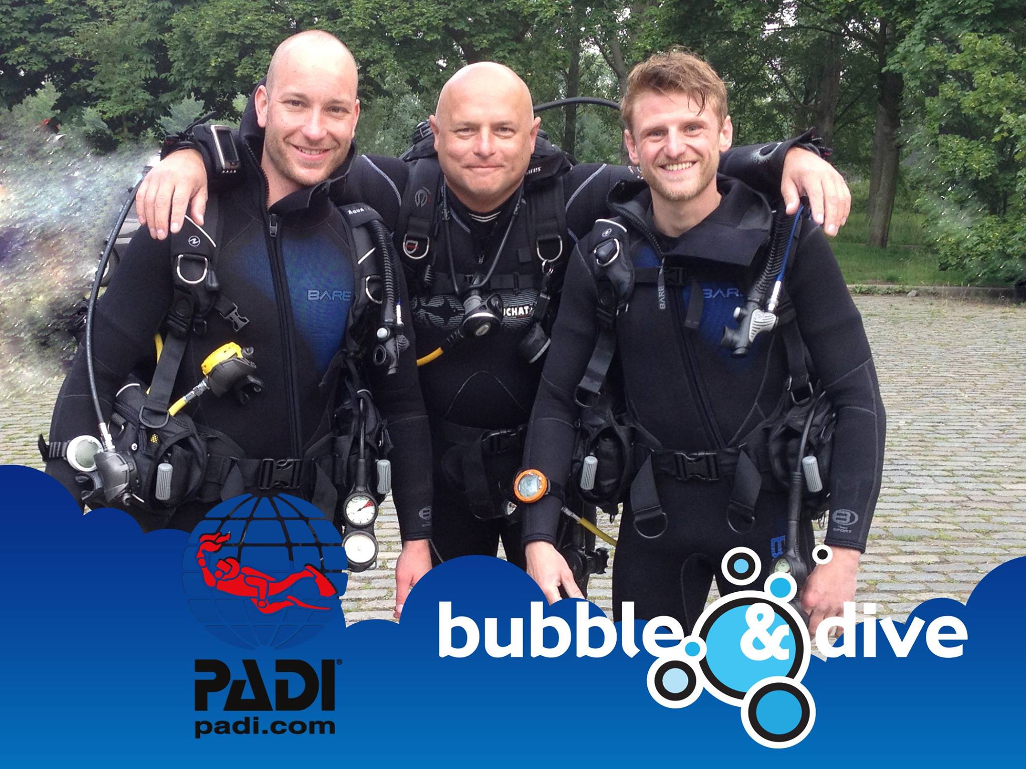 proficiat Tim en Ruben met het behalen van jullie Open Water Diver brevet!