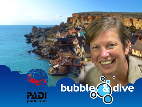 Proficiat Veronique met het behalen van je Deep Diver Specialty
